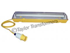 2FT SINGLE 110V LED NCF STANDARD BATON FITTING PRE-WIRED WITH LEAD AND PLUG